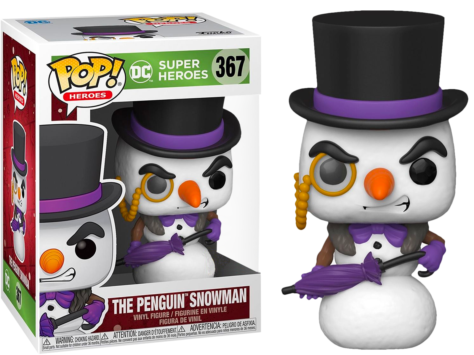 Funko Pop! Batman - Penguin as Snowman Holiday #367