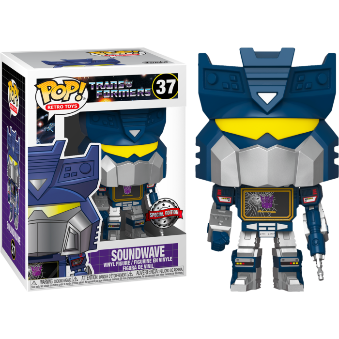 Funko Pop! Transformers (1984) - Seige Soundwave #37 - The Amazing Collectables