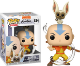 Funko Pop! Avatar: The Last Airbender - Aang with Momo #534