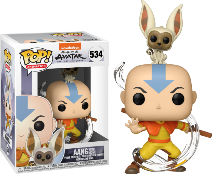 Funko Pop! Avatar: The Last Airbender - Aang with Momo #534