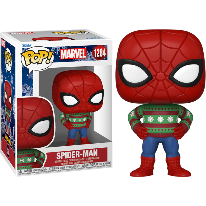 Funko Pop! Marvel: Holiday - Spider-Man #1384