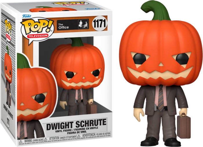 Funko Pop! The Office - Dwight Schrute Pumpkinhead #1171 - Real Pop Mania