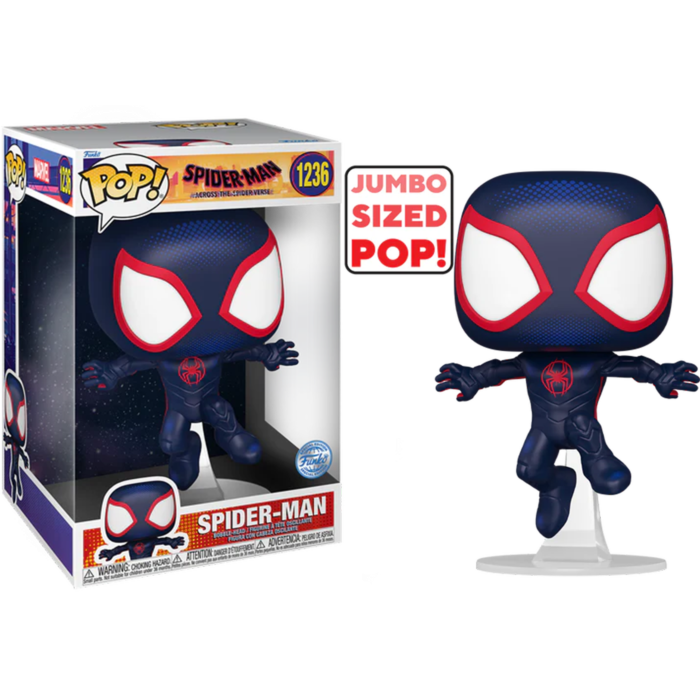 Funko Pop! Spider-Man: Across the Spider-Verse - Miles Morales as Spider-Man 10" Jumbo #1236