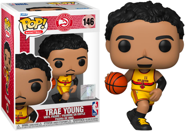 スポーツ Funko Pop! Trae Young #146 Atlanta Hawks Funko Pop! NBA Basketball - Trae Young Atlanta Hawks 2021