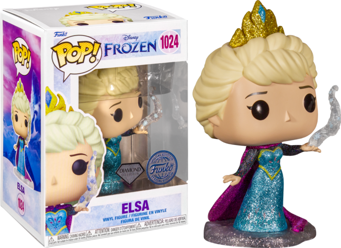 Funko Pop! Frozen - Elsa Ultimate Disney Princess Diamond Glitter #1024