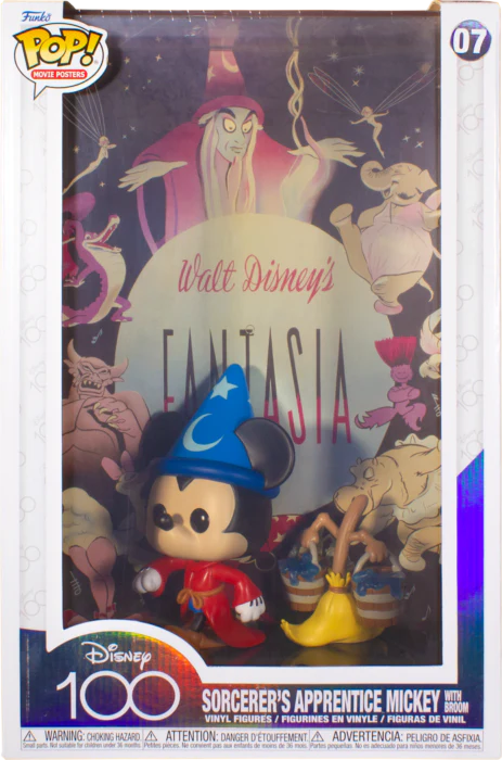 Funko Pop! Movie Posters - Fantasia (1941) - Sorcerer's Apprentice Mic