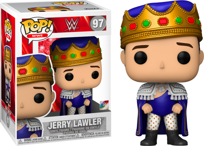 Funko Pop! WWE - Jerry “The King” Lawler Metallic #97