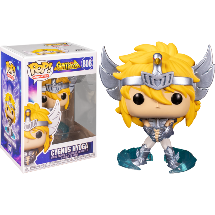 Funko Pop! Saint Seiya: Knights of the Zodiac - Cygnus Hyoga #808 - The Amazing Collectables