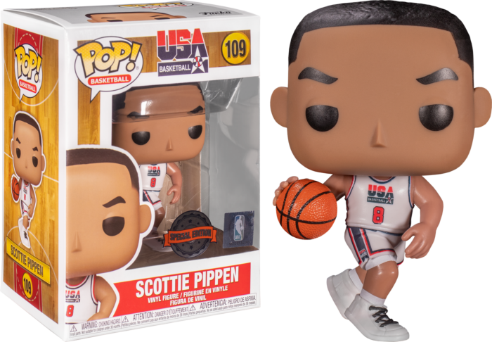 Funko Pop! NBA Basketball - Scottie Pippen 1992 Team USA Jersey #109 - Real Pop Mania