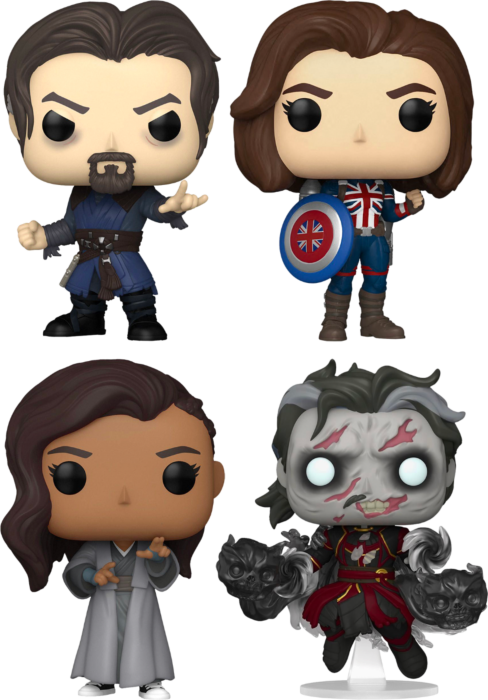 Funko Pop! Doctor Strange in the Multiverse of Madness - Something Strange - Bundle (Set of 4) - Real Pop Mania