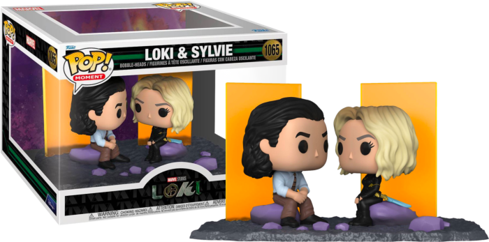 Funko Pop! Loki (2021) - Loki & Sylvie TV Moments - 2-Pack #1065 - Real Pop Mania