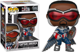 Funko Pop! The Falcon and the Winter Soldier - Captain America with Wings #819 - Real Pop Mania