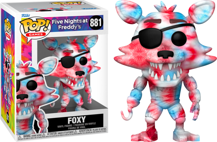 forfader Vaccinere Perfervid Funko Pop! Five Nights at Freddy's - Foxy Tie Dye #881