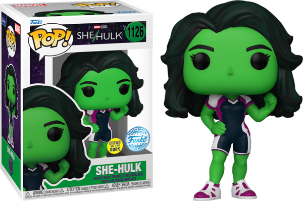 #147 She-Hulk (Glow in the Dark) Funko Pop! good - LACC 2016 Exclusive