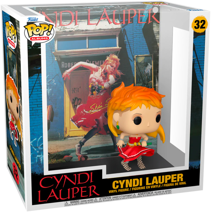 Funko Pop! Albums - Cyndi Lauper - She's So Unusual #32 - Real Pop Mania