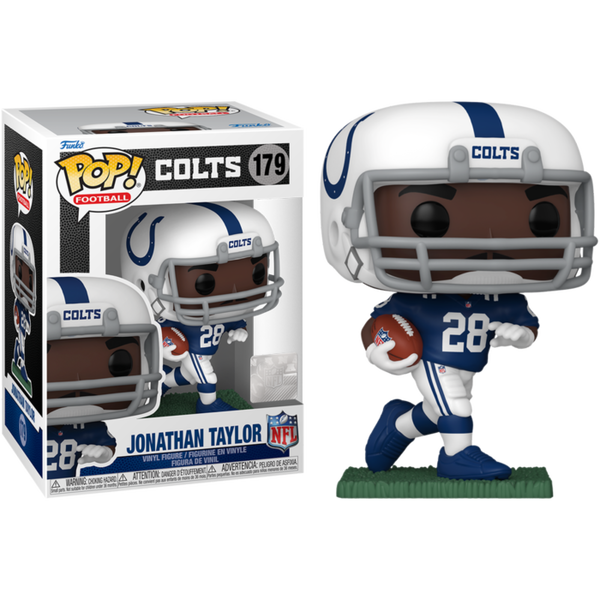 NFL Colts Jonathan Taylor Funko Pop! Vinyl Figure #179, Not Mint