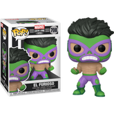 Funko Pop! Marvel: Lucha Libre Edition - El Furioso Hulk #708 - The Amazing Collectables