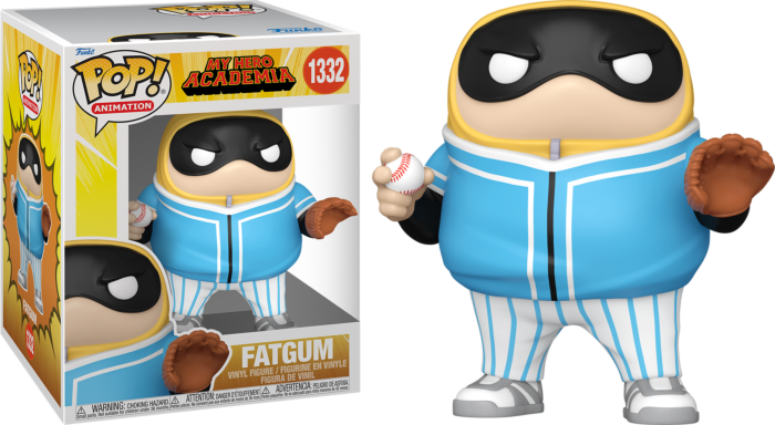 Funko Pop! My Hero Academia - Fatgum Hero League Baseball 6" Super Sized #1332