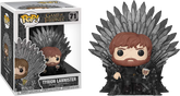 Funko Pop! Game of Thrones - Tyrion Lannister on Iron Throne Deluxe #71 - The Amazing Collectables