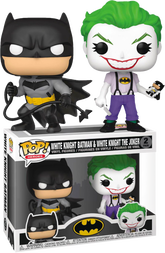 Funko Pop! Batman: White Knight - Batman & The Joker - 2-Pack - Real Pop Mania