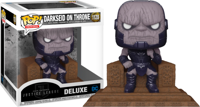 Funko Pop! Zack Snyder's Justice League - Darkseid on Throne Deluxe #1128 - Real Pop Mania