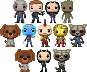 Funko Pop! Guardians of the Galaxy Vol. 3 - Face The Music - Bundle (Set of 12)
