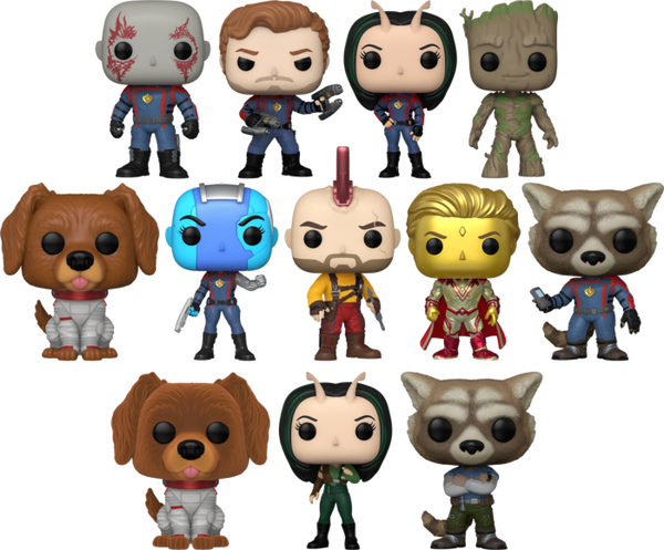 Guardians fashion of the galaxy funko pop list