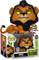 Funko Pop! Disney Villains - Scar with Meat #1144 - Real Pop Mania