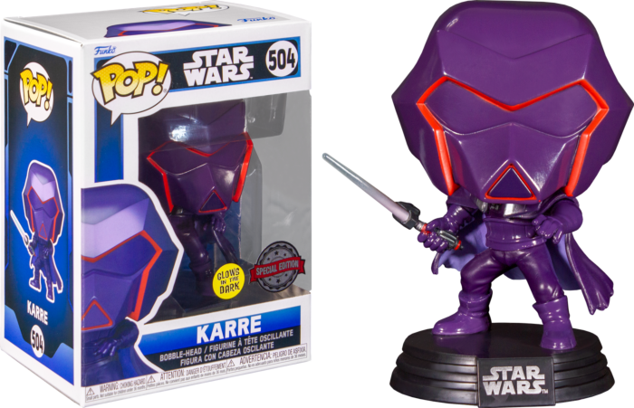 Funko Pop! Star Wars: Visions - Karre Glow in the Dark #504