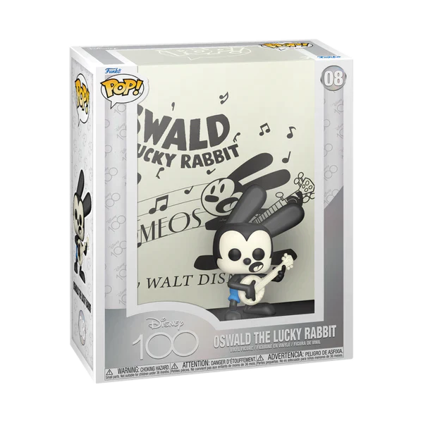 Funko Pop! Movie Cover - Disney 100th - Oswald The Lucky Rabbit in Rival Romeos #08