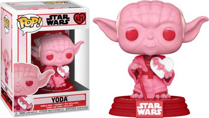 Funko Pop! Star Wars - Yoda Valentine's Day #421 - Real Pop Mania