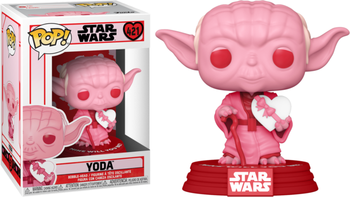 Funko Pop! Star Wars - Yoda Valentine's Day #421