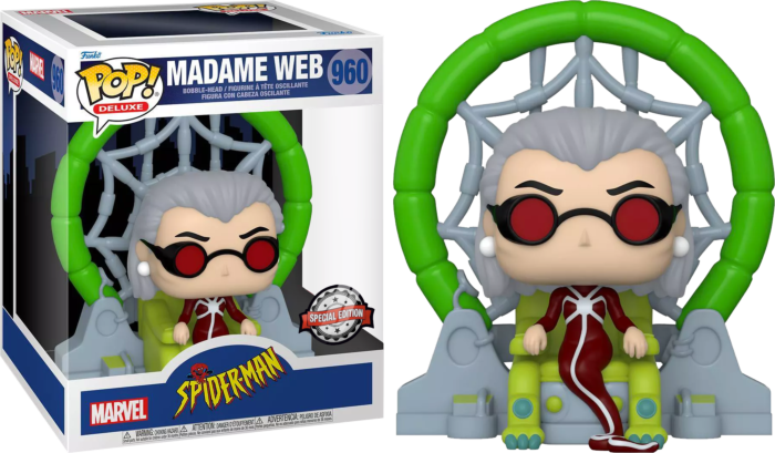 Funko Pop! Spider-Man: The Animated Series - Madame Web Deluxe #960