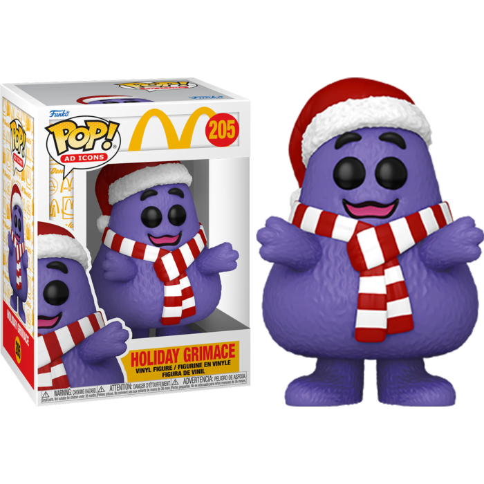 Funko Pop! McDonald's - Holiday Grimace #205