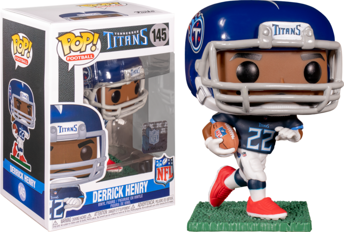 Funko Pop! NFL Football - Derrick Henry Tennessee Titans #145 - Real Pop Mania