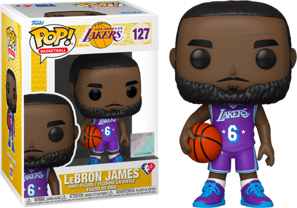 Funko Pop! NBA Basketball - Lebron James L.A. Lakers (Blue TB) #164