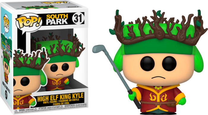 Funko Pop! South Park : The Stick Of Truth - High Elf King Kyle #31 - Real Pop Mania