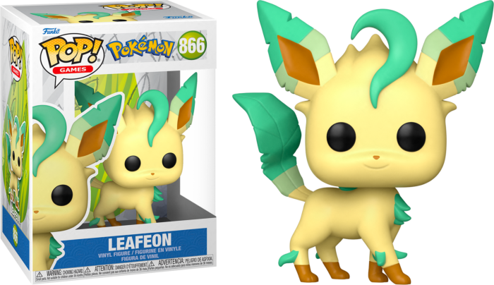 Funko Pop! Pokemon - Leafeon #866 - Real Pop Mania