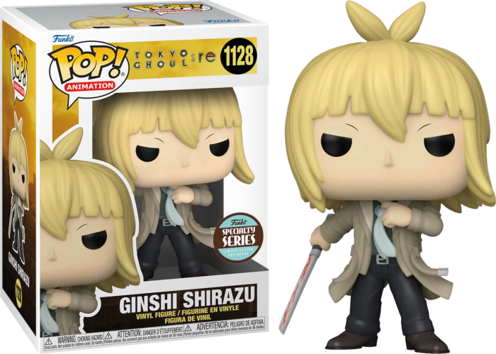 Funko Pop! Tokyo Ghoul - Ginshi Shirazu #1128 - Real Pop Mania