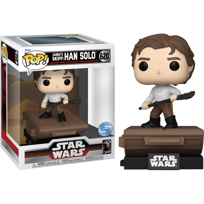 Funko Pop! Star Wars: Return of the Jedi - Han Solo on Jabba's Skiff Deluxe Build-A-Scene #620