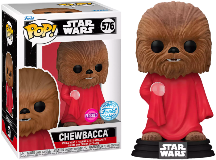 Funko Pop! Star Wars Holiday Special (1978) - Chewbacca Life Day Flocked #576