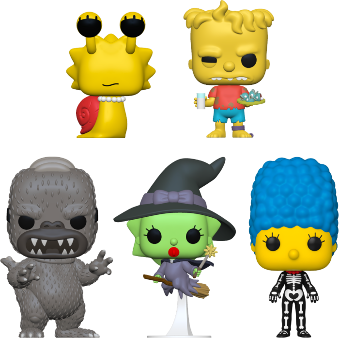 Funko Pop! The Simpsons - Dial "P" For Pop - Bundle (Set of 5) - Real Pop Mania
