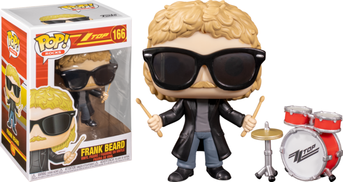Funko Pop! ZZ Top - Frank Beard #166 - The Amazing Collectables