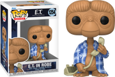 Funko Pop! E.T. The Extra-Terrestrial - E.T. in Flannel Robe 40th Anniversary #1254 - Real Pop Mania