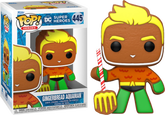 Funko Pop! DC Super Heroes - Gingerbread Aquaman #445 - Real Pop Mania