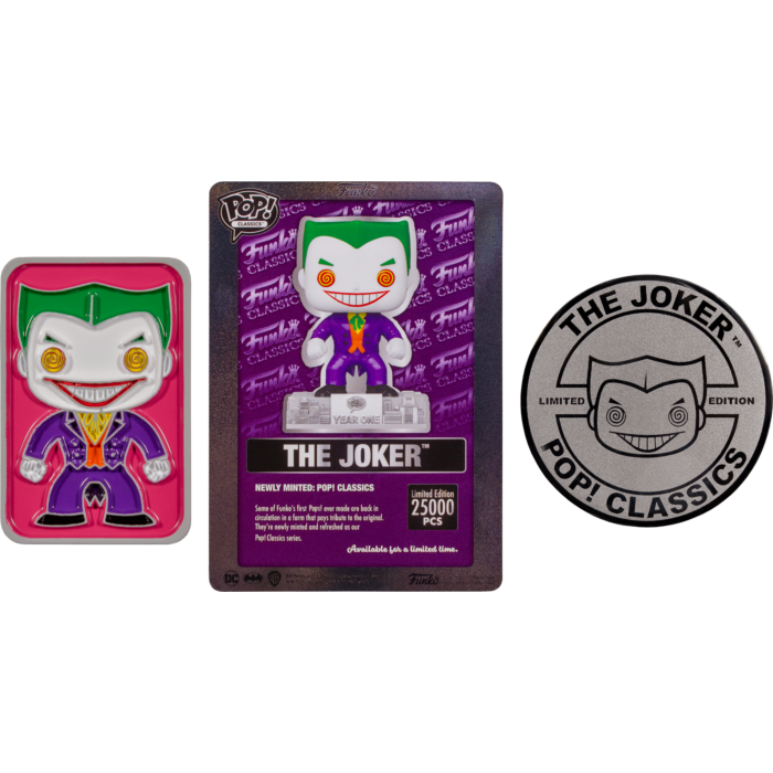 The Joker Gets Colorful Pop! Classic Figure for Funko's 25th Anniversary