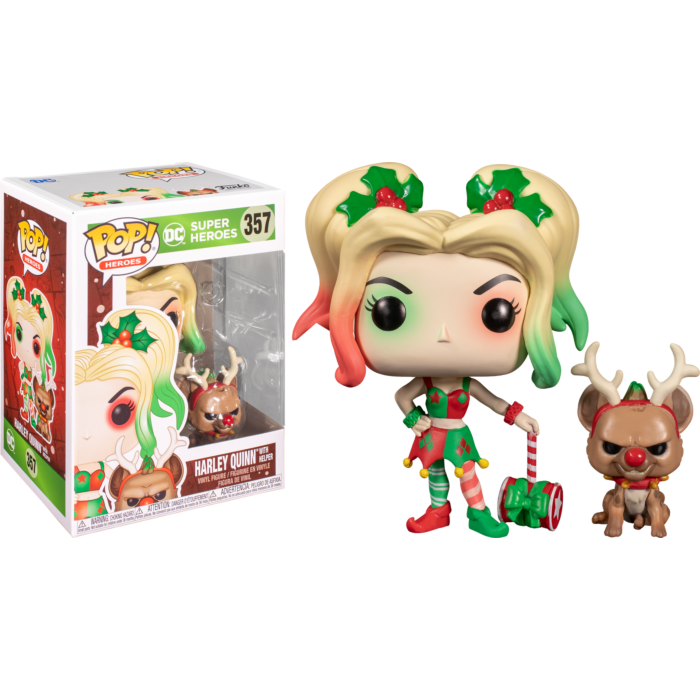 Funko Pop! Batman - Harley Quinn with Bruce Holiday #357 - The Amazing Collectables