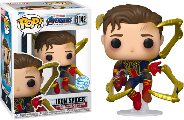 その他 FaB Figment of Erudition Marvel Funko Pop! Avengers 4: Endgame - Iron Spider Unmasked #1142