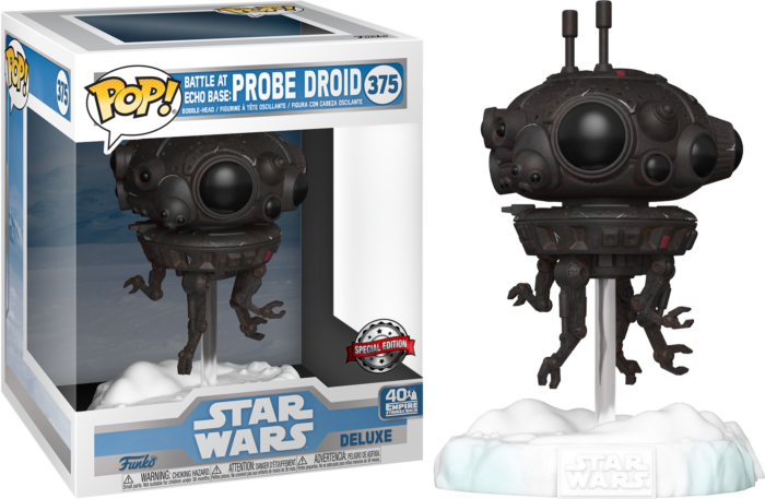 Funko Pop! Star Wars Episode V: The Empire Strikes Back - Probe Droid Battle at Echo Base Deluxe #375 - The Amazing Collectables