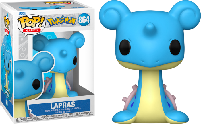 Funko Pop! Pokemon - Lapras #864 - Real Pop Mania